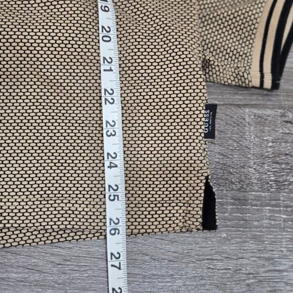 Guess Men's Black and Cream Polo Shirt - Picture 8 of 8